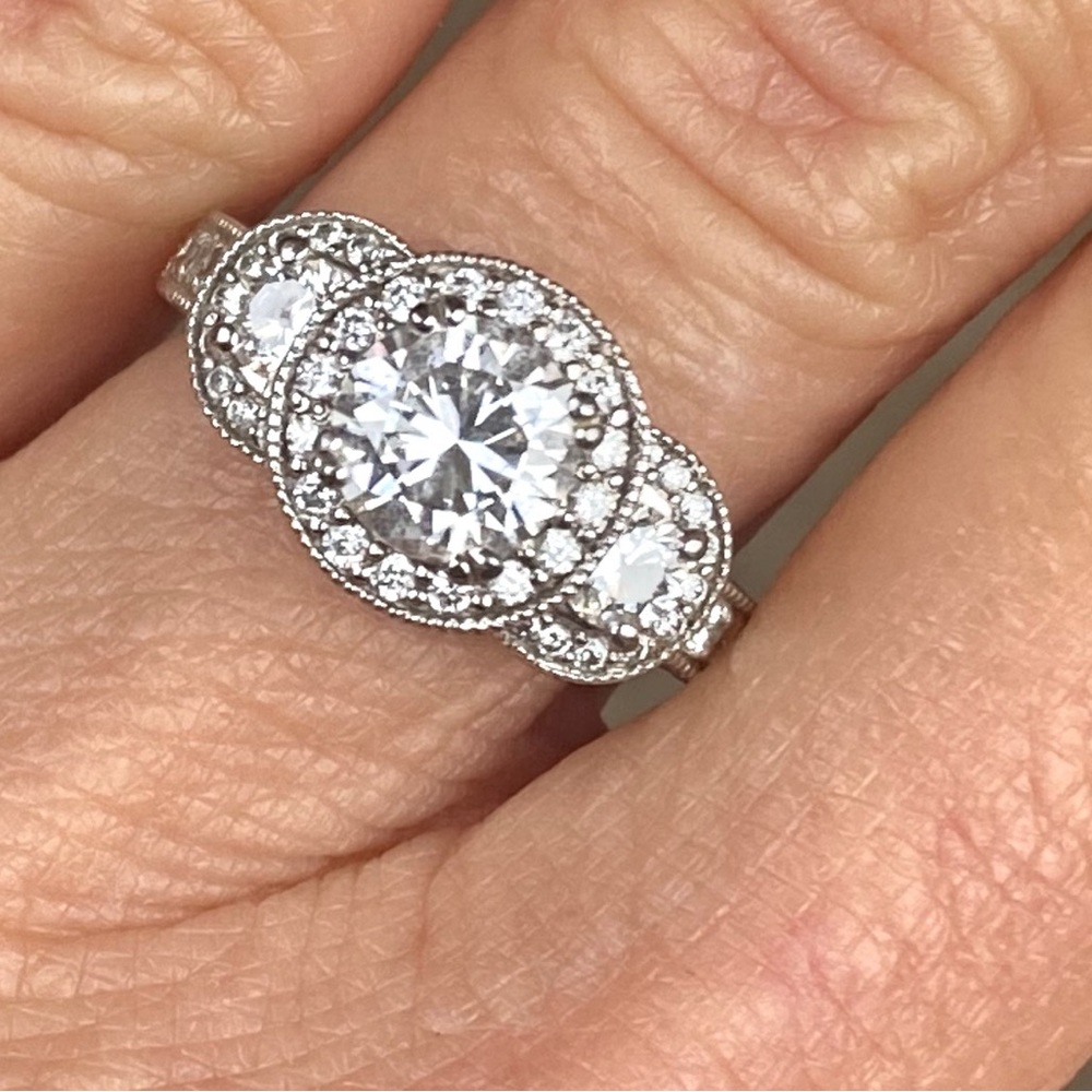 Sterling 925 and CZ ring